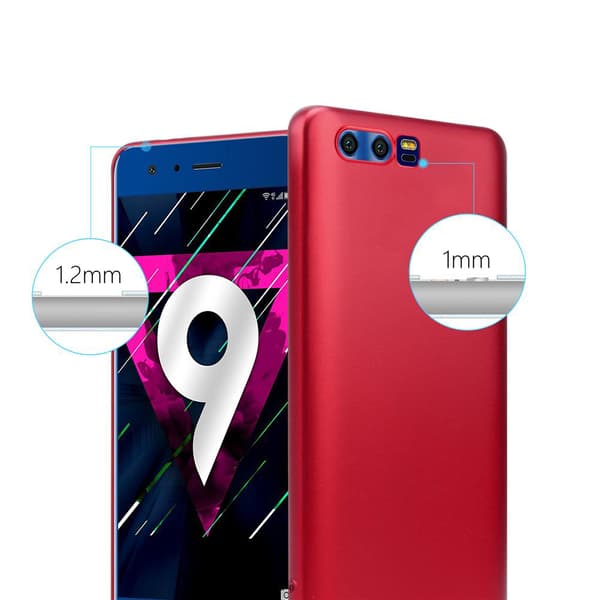 Deksel til Honor 9 Beskyttelsesdeksel laget av fleksibelt TPU-silikon