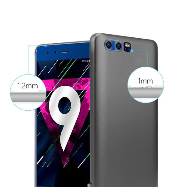 Deksel til Honor 9 Beskyttelsesdeksel laget av fleksibelt TPU-silikon