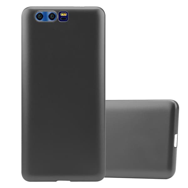 Deksel til Honor 9 Beskyttelsesdeksel laget av fleksibelt TPU-silikon METALLISK GRÅ