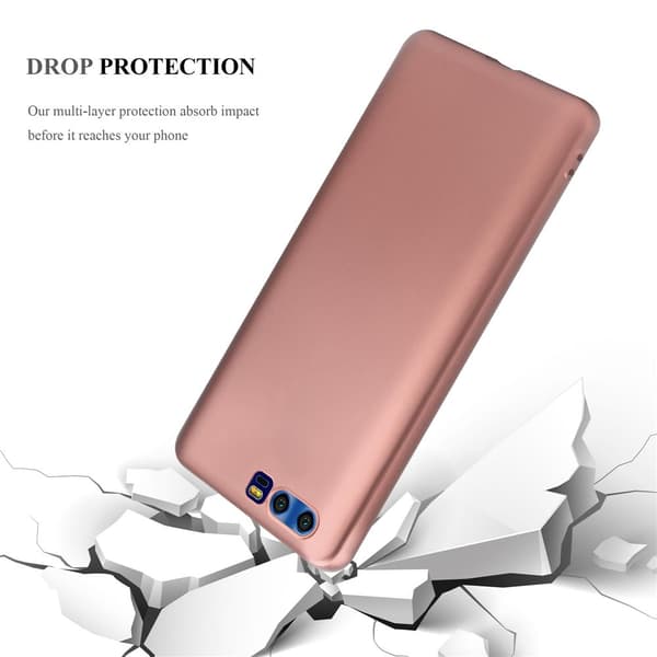 Deksel til Honor 9 Beskyttelsesdeksel laget av fleksibelt TPU-silikon