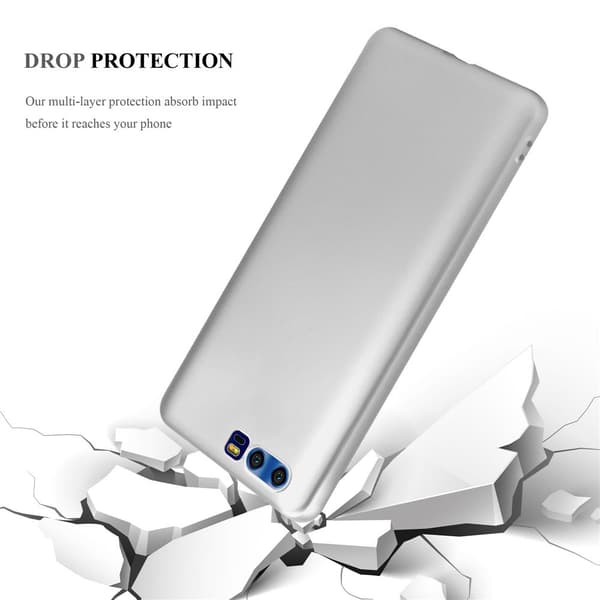 Deksel til Honor 9 Beskyttelsesdeksel laget av fleksibelt TPU-silikon
