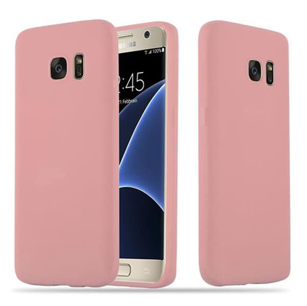 Samsung Galaxy S7 Suojakuori Suojakotelo CANDY VAALEANPUNAINEN