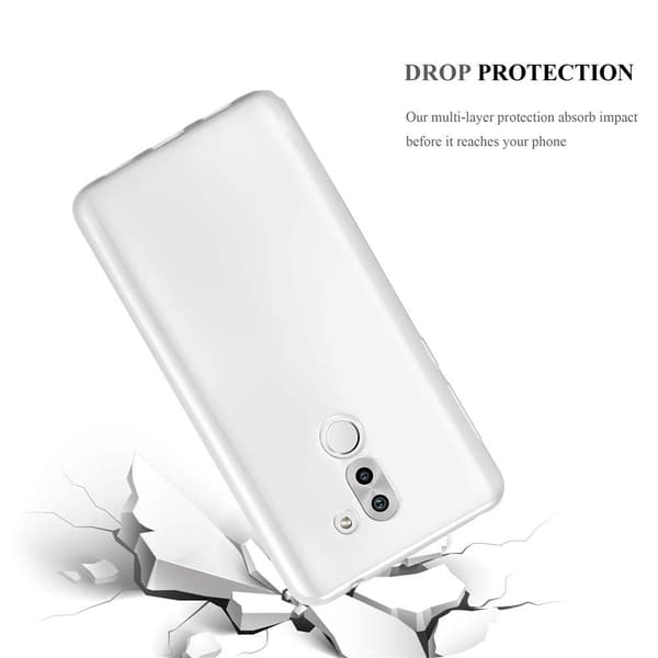 Deksel til Huawei MATE 9 LITE / GR5 2017 / Honor 6X Beskyttelsesdeksel laget av fleksibelt TPU-silikon