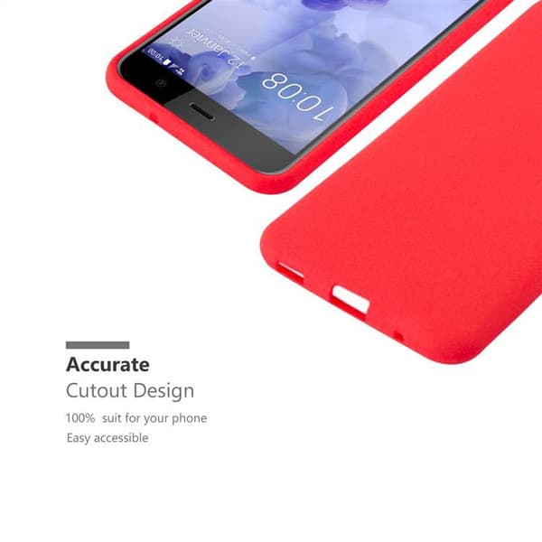 HTC U PLAY Skal Fodral Mobilskydd av flexibelt TPU-silikon
