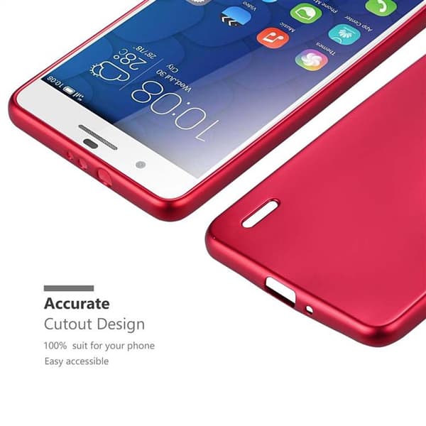 Honor 6 PLUS Suojakuori Kotelo valmistettu joustavasta TPU-silikonista