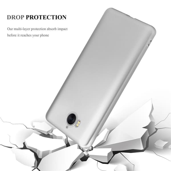 Huawei Y5 2017 / Y6 2017 Suojakuori Kotelo valmistettu joustavasta TPU-silikonista