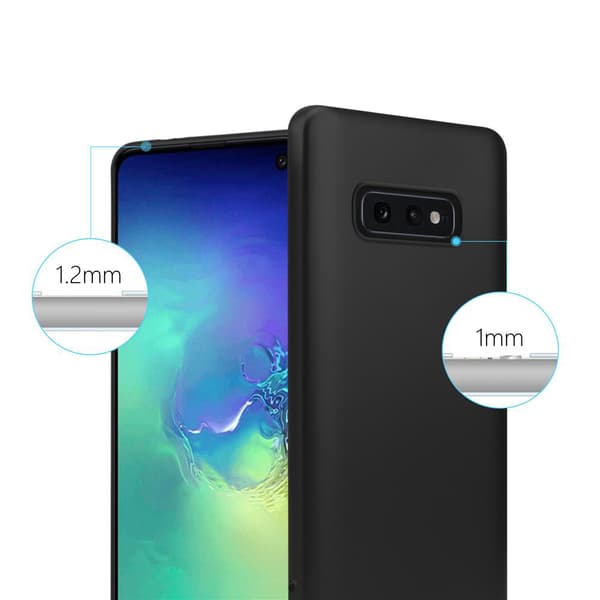 Deksel til Samsung Galaxy S10e Beskyttelsesdeksel laget av fleksibelt TPU-silikon