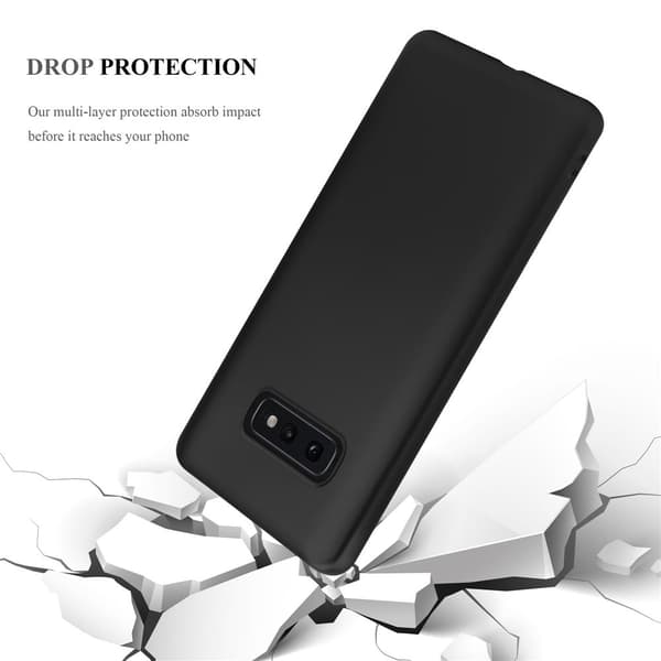 Deksel til Samsung Galaxy S10e Beskyttelsesdeksel laget av fleksibelt TPU-silikon