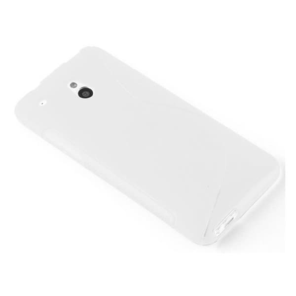 HTC ONE M4 MINI Suojakuori Suojakotelo joustavasta TPU-silikonista S-Line-muotoilussa