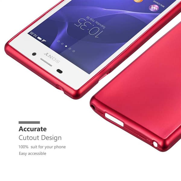 Sony Xperia M2 / M2 AQUA Suojakuori Kotelo valmistettu joustavasta TPU-silikonista