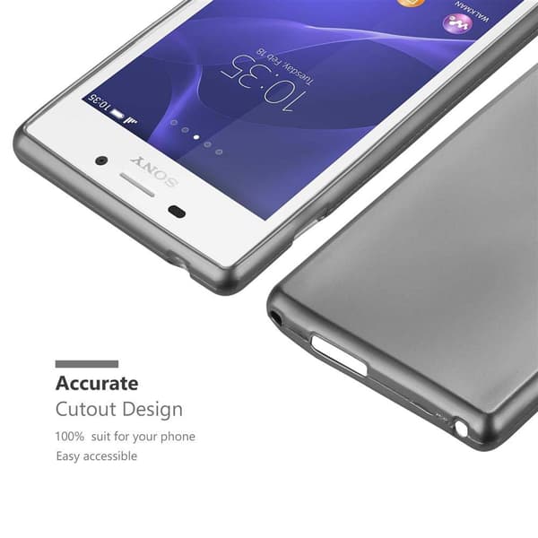 Sony Xperia M2 / M2 AQUA Suojakuori Kotelo valmistettu joustavasta TPU-silikonista