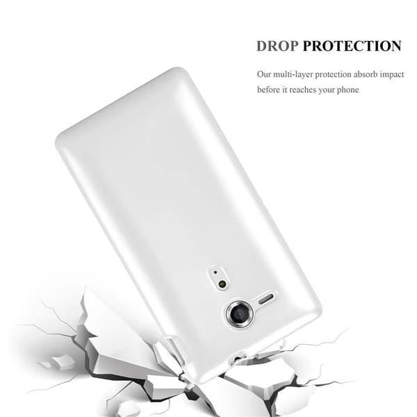Sony Xperia SP Skal Fodral Mobilskydd av flexibelt TPU-silikon