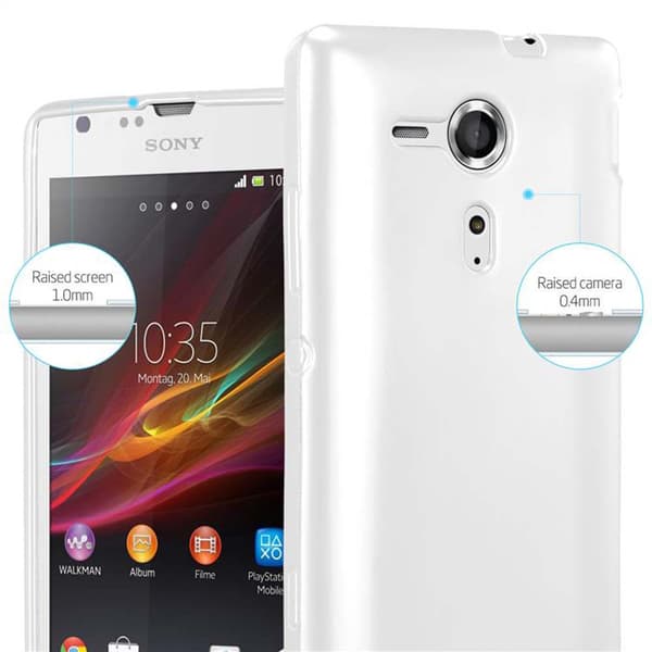 Sony Xperia SP Skal Fodral Mobilskydd av flexibelt TPU-silikon