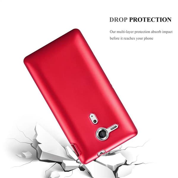 Deksel til Sony Xperia SP Beskyttelsesdeksel laget av fleksibelt TPU-silikon
