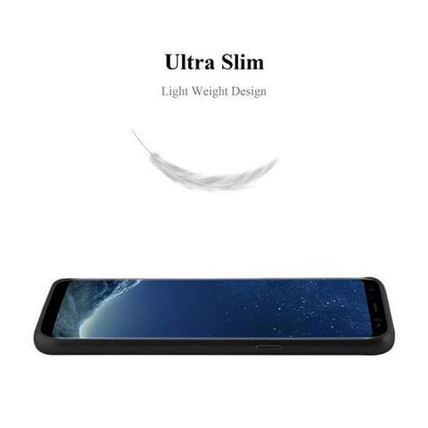 Deksel til Samsung Galaxy S8 Beskyttelsesdeksel laget av fleksibelt TPU-silikon