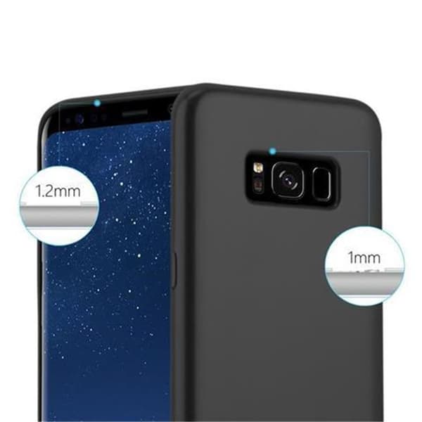 Deksel til Samsung Galaxy S8 Beskyttelsesdeksel laget av fleksibelt TPU-silikon