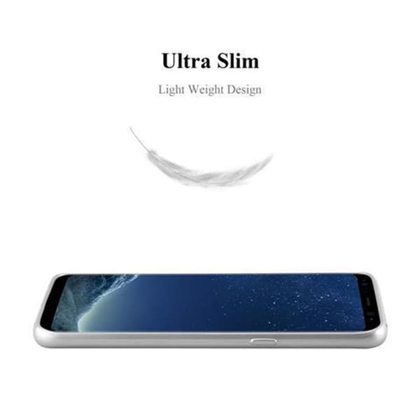 Deksel til Samsung Galaxy S8 Beskyttelsesdeksel laget av fleksibelt TPU-silikon
