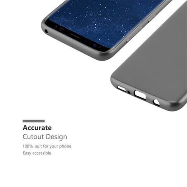 Deksel til Samsung Galaxy S8 Beskyttelsesdeksel laget av fleksibelt TPU-silikon