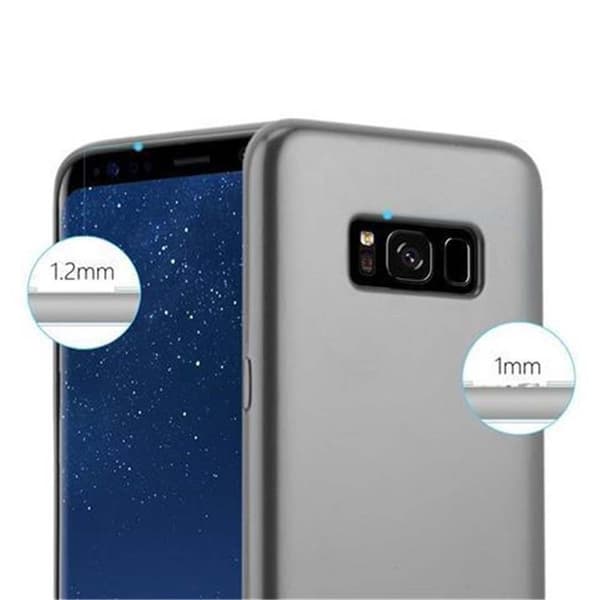 Deksel til Samsung Galaxy S8 Beskyttelsesdeksel laget av fleksibelt TPU-silikon