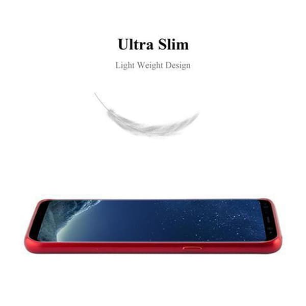 Deksel til Samsung Galaxy S8 Beskyttelsesdeksel laget av fleksibelt TPU-silikon