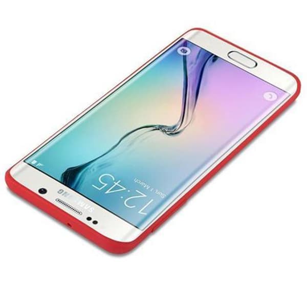 Samsung Galaxy S6 EDGE Skal Fodral Case Cover Mobilskydd av flexibelt TPU-silikon