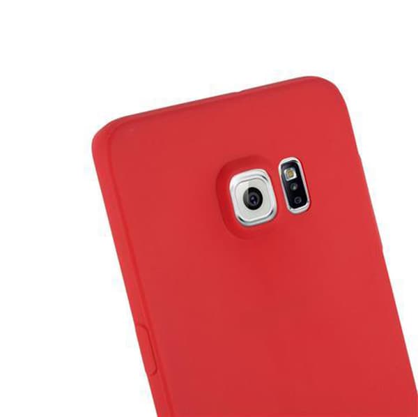 Samsung Galaxy S6 EDGE Skal Fodral Case Cover Mobilskydd av flexibelt TPU-silikon