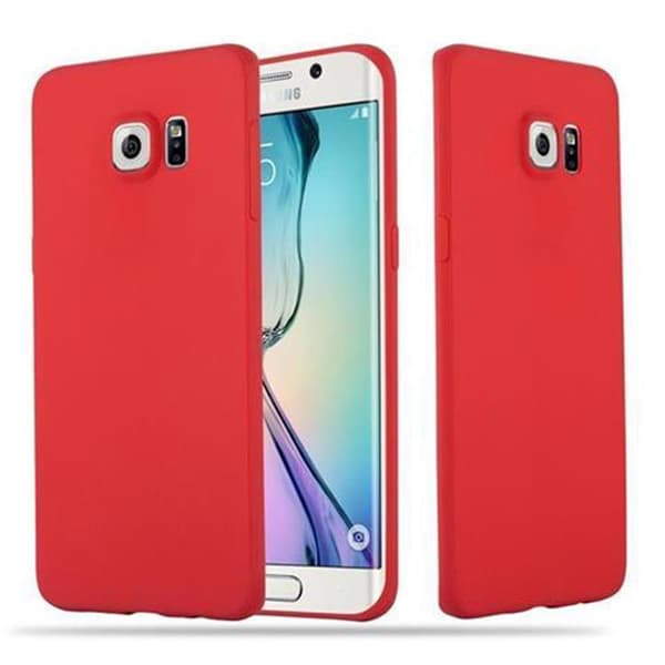 Samsung Galaxy S6 EDGE Skal Fodral Case Cover Mobilskydd av flexibelt TPU-silikon