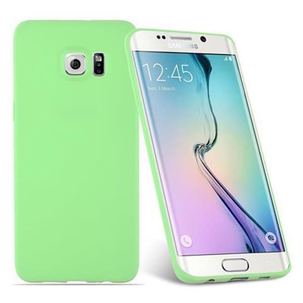 Samsung Galaxy S6 EDGE Skal Fodral Case Cover Mobilskydd av flexibelt TPU-silikon