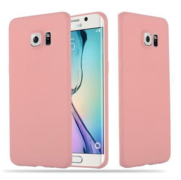 Samsung Galaxy S6 EDGE Skal Fodral Case Cover Mobilskydd av flexibelt TPU-silikon