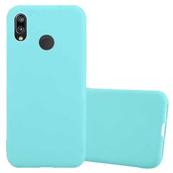 Cover Huawei P20 LITE 2018 / NOVA 3E Etui Case () CANDY BLÅ