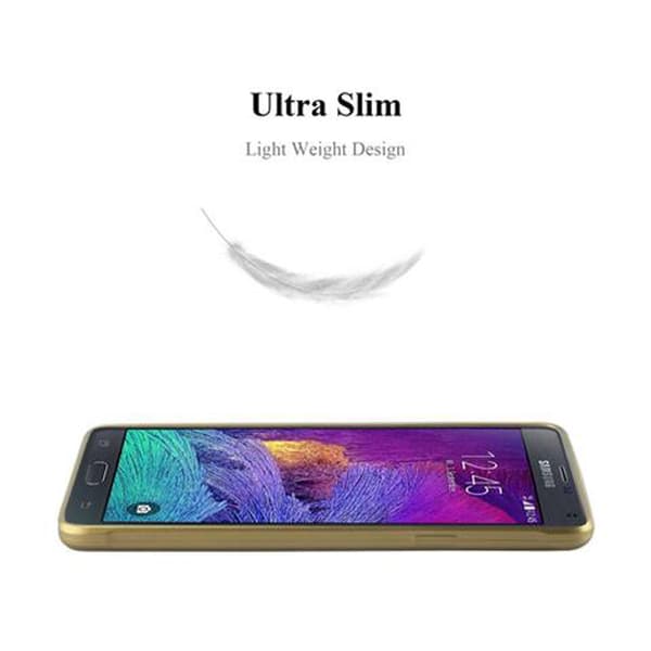 Deksel til Samsung Galaxy NOTE 4 Beskyttelsesdeksel laget av fleksibelt TPU-silikon