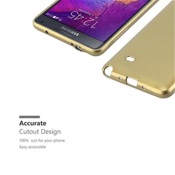 Deksel til Samsung Galaxy NOTE 4 Beskyttelsesdeksel laget av fleksibelt TPU-silikon