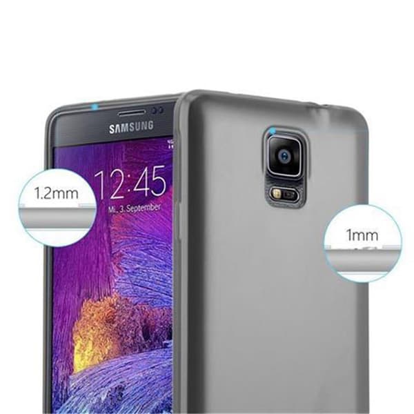 Deksel til Samsung Galaxy NOTE 4 Beskyttelsesdeksel laget av fleksibelt TPU-silikon