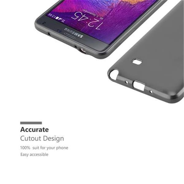 Deksel til Samsung Galaxy NOTE 4 Beskyttelsesdeksel laget av fleksibelt TPU-silikon