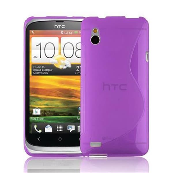 HTC Desire V Etui Case Cover () PASTEL LILLA