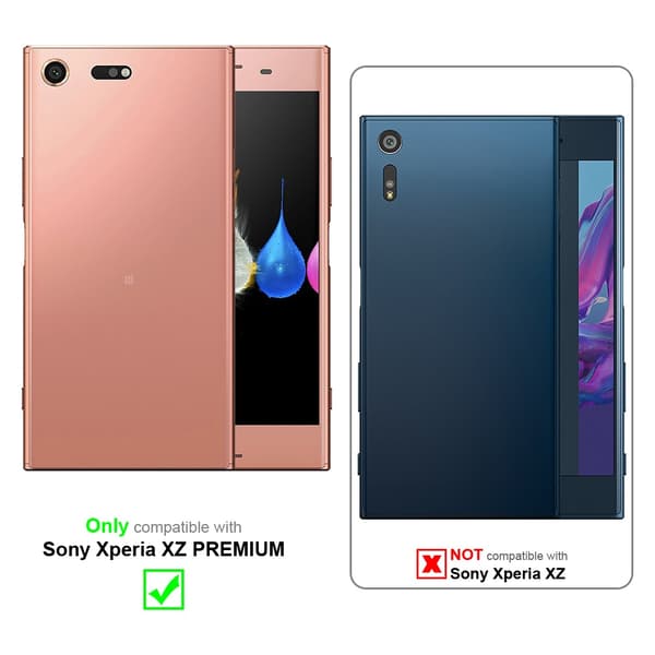 Sony Xperia XZ PREMIUM Skal Fodral Mobilskydd av flexibelt TPU-silikon