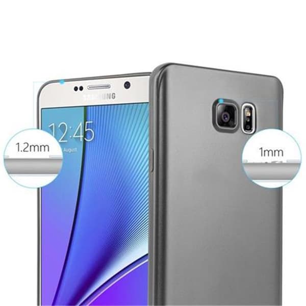 Deksel til Samsung Galaxy NOTE 5 Beskyttelsesdeksel laget av fleksibelt TPU-silikon