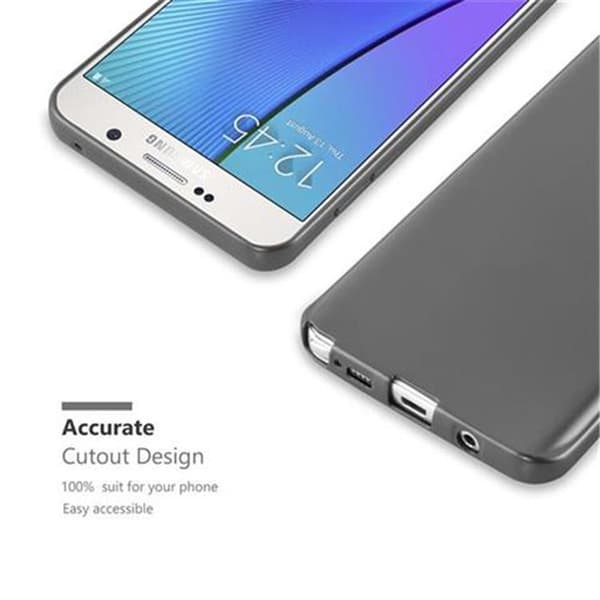 Deksel til Samsung Galaxy NOTE 5 Beskyttelsesdeksel laget av fleksibelt TPU-silikon
