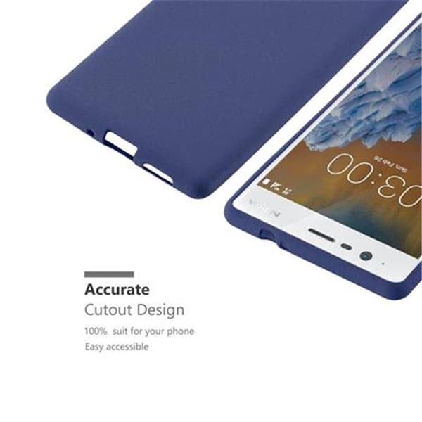 Nokia 3 2017 Skal Fodral Mobilskydd av flexibelt TPU-silikon