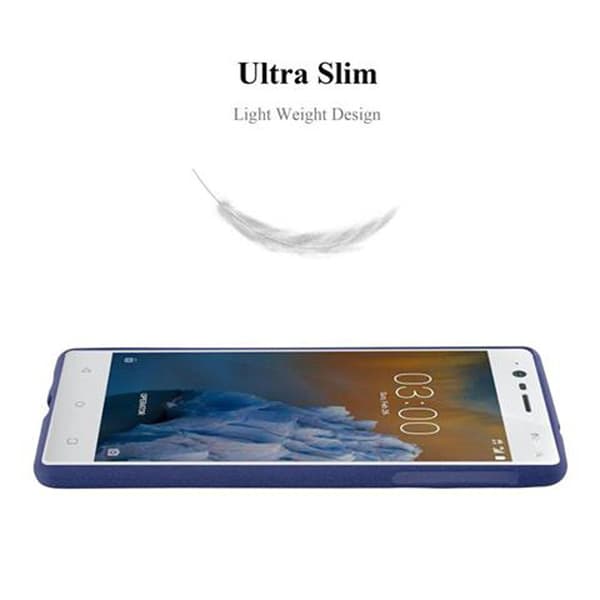 Nokia 3 2017 Skal Fodral Mobilskydd av flexibelt TPU-silikon