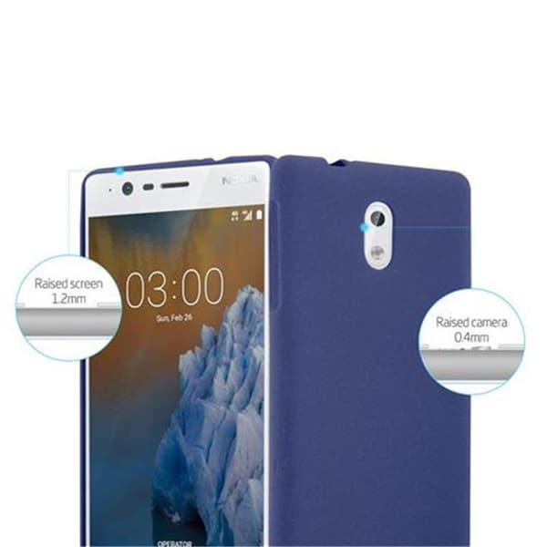 Nokia 3 2017 Skal Fodral Mobilskydd av flexibelt TPU-silikon