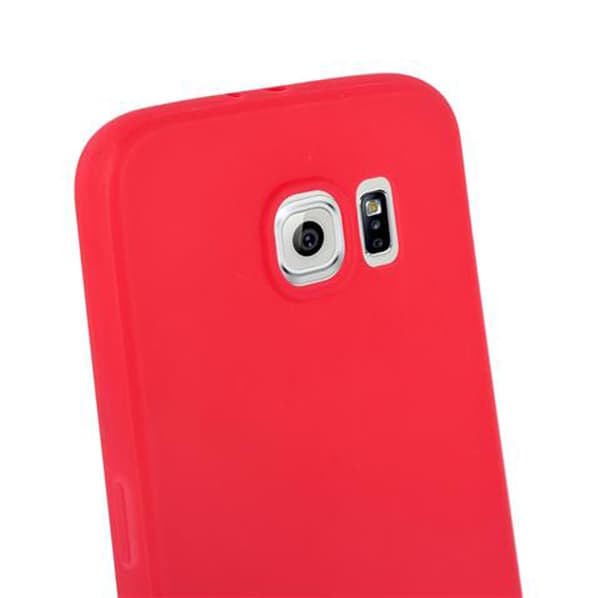 Samsung Galaxy S6 Skal Fodral Case Cover Mobilskydd av flexibelt TPU-silikon