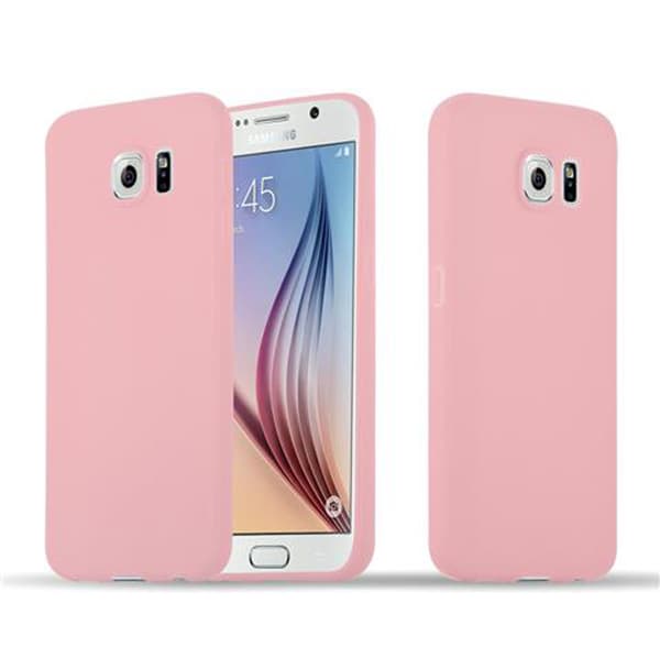 Samsung Galaxy S6 Skal Fodral Case Cover Mobilskydd av flexibelt TPU-silikon