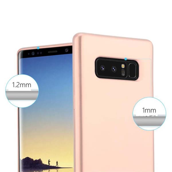 Samsung Galaxy NOTE 8 Skal Fodral Mobilskydd av flexibelt TPU-silikon