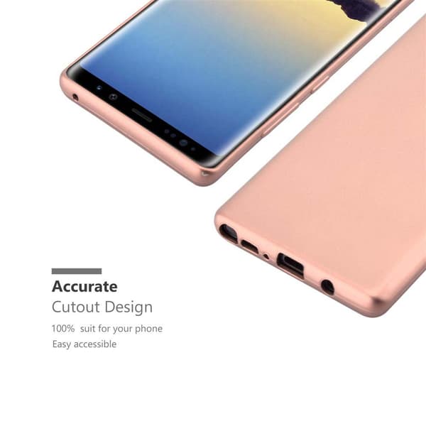 Samsung Galaxy NOTE 8 Skal Fodral Mobilskydd av flexibelt TPU-silikon