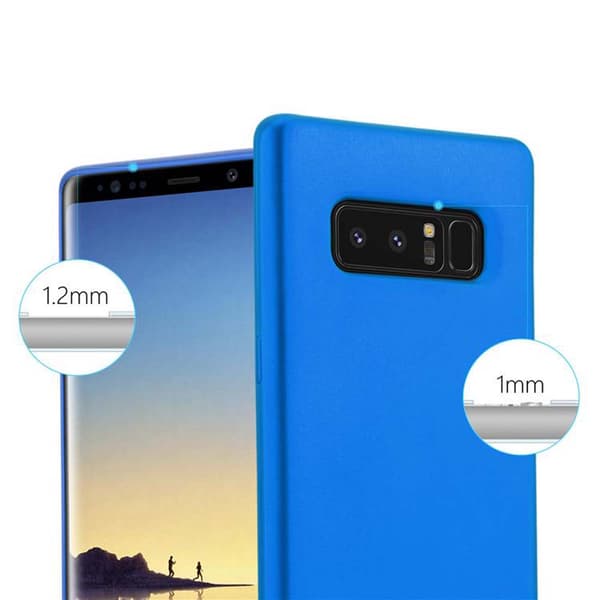 Samsung Galaxy NOTE 8 Skal Fodral Mobilskydd av flexibelt TPU-silikon