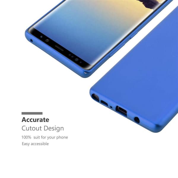 Samsung Galaxy NOTE 8 Skal Fodral Mobilskydd av flexibelt TPU-silikon