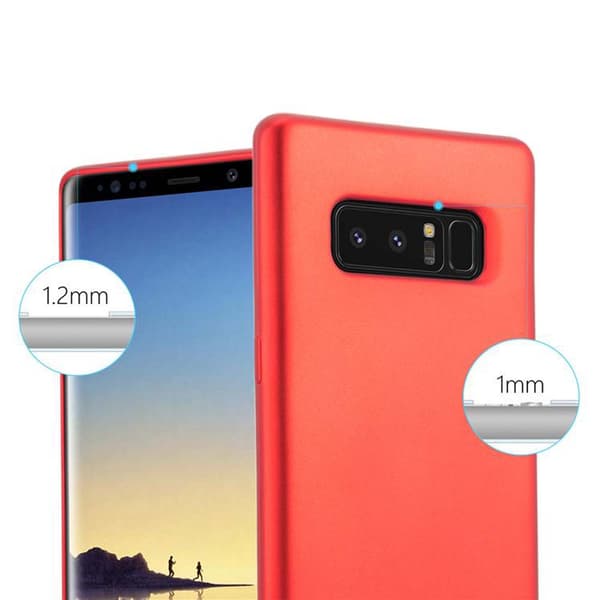 Deksel til Samsung Galaxy NOTE 8 Beskyttelsesdeksel laget av fleksibelt TPU-silikon