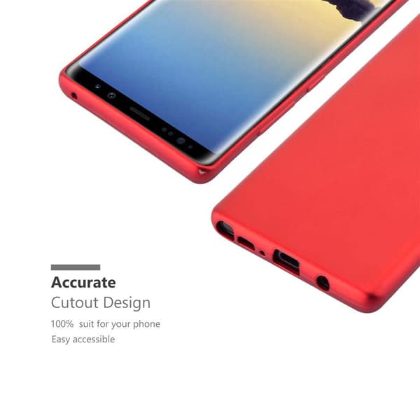 Samsung Galaxy NOTE 8 Skal Fodral Mobilskydd av flexibelt TPU-silikon