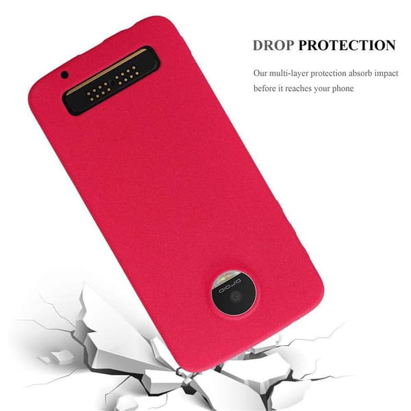 Motorola MOTO Z PLAY Skal Fodral Mobilskydd av flexibelt TPU-silikon